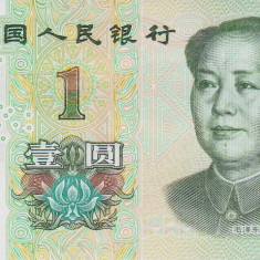 Bancnota China 1 Yuan 2019 - PNew UNC