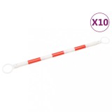 Cumpara ieftin Bare retractabile de conuri de trafic 10 buc. 116-197 cm ABS