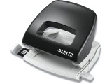 Perforator hartie 2 perforatii 16 coli plastic Leitz series 5038 Perforator plastic Leitz NeXXt Series 5038 16 coli negru