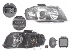 Far Audi A3 (8p), 05.2003-04.2008, fata, Dreapta, xenon; D2S+H7; electric; fara unitate control; fara ballast; fara bec/-uri; cu motor, DEPO foto