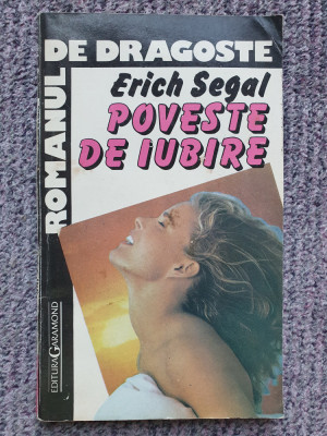 POVESTE DE IUBIRE-ERICH SEGAL. 1995, 152 pag, stare f buna foto