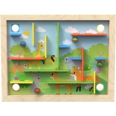 2Kids Toys Tilting Maze Game joc de echilibru 3y+ 22 buc