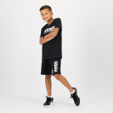 Tricou bumbac Ed. fizică PUMA Negru Copii