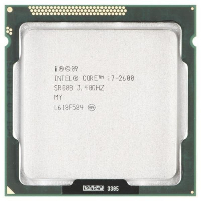 Procesor Intel&amp;reg; Core&amp;trade; i7-2600 SandyBridge, 3400MHz, 8MB, socket 1155 foto