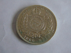 Moneda argint 1000 reis 1889 (cr97) foto