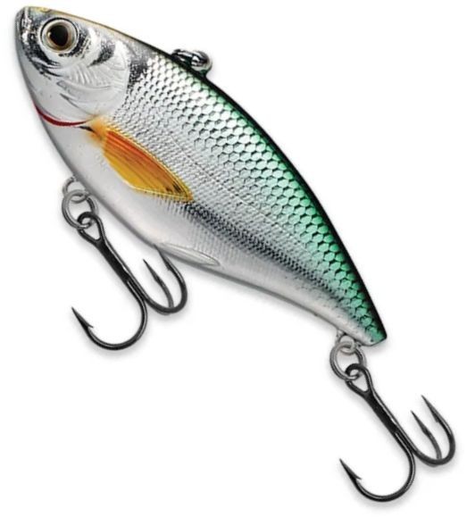 Vobler LIVE TARGET Shiner Rattlebait Sinking, Silver Green, 11g, 6cm, 1buc/pac