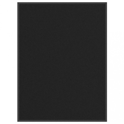 vidaXL Covoraș de ușă, negru, 80x120 cm 4105605 foto