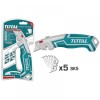 Cutter metalic - 61 x 19mm - 180mm (TOTAL -INDUSTRIAL)