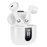 Casti True Wireless Hoco EW36, Stereo Sound, Bluetooth 5.3, Touch Control, Baterie 400 mAh, Autonomie pana la