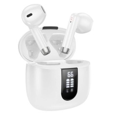 Casti True Wireless Hoco EW36, Stereo Sound, Bluetooth 5.3, Touch Control, Baterie 400 mAh, Autonomie pana la