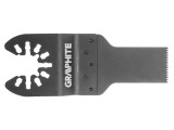 P&acirc;nză fierăstrău GRAPHITE 20mm pentru multitool BOSCH, metal, HCS