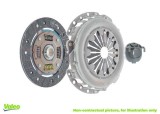 Kit ambreiaj Citroen Berlingo 96-11; Peugeot 206 98-12, motor 1.9 D 70; 1.9 D 70 4WD; 1.9 D; 1.9 D 4WD; 1.9 D; 1.9 D 4x4, cu rulment presiune, Valeo