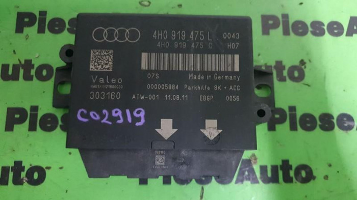 Modul senzor parcare Audi A6 (2010-&gt;) [4G2, C7] 4h0919475l