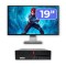 Pachet Calculator Second Hand LENOVO ThinkCentre M910s SFF, Intel Core i5-6500T 3.20GHz, 16GB DDR4, 512GB SSD + Monitor 19&amp;quot; NewTechnology Media