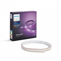 Banda LED inteligenta Philips Hue LightStrip 7190155PH, Wi-Fi, lumina RGB, 1600 lm, 2m foto
