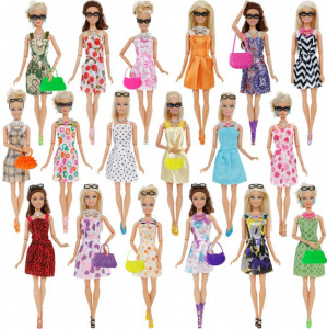 HAINE imbracaminte ROCHII rochita PANTOFI papusi ACCESORII pentru PAPUSA  Barbie | Okazii.ro
