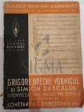 GRIGORE UREGHE VORNICUL , SIMION DASCALUL