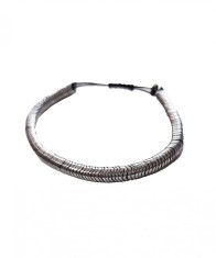 Bratara cu pietre naturale, Onix, Silver Stone, A4B145
