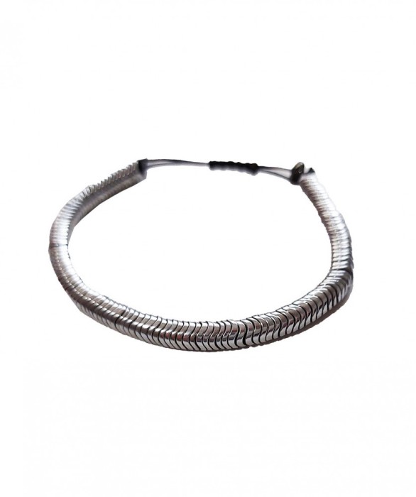 Bratara cu pietre naturale, Onix, Silver Stone, A4B145