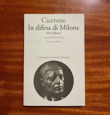 Cicerone - In difesa di Milone. Pro Milone (Venezia - 1990) foto