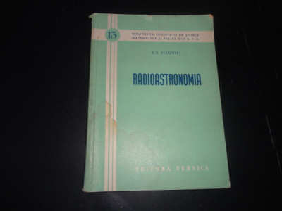 Radioastronomia-I.S.Sklovski foto