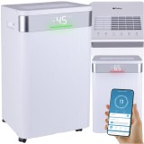 Dezumidificator aer Ruhhy Brisoo 2000, 20L/24h, Wi-Fi, Smart Life, Uscare rufe, 43 dB, Negru, 12.65 kg