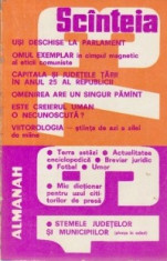 Almanah Scinteia 1973 (Include Stemele judetelor si municipiilor RSR ) foto