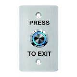 Buton de iesire, montaj ingropat, inox, LED, NO-NC-COM, 86 x 50 mm CSB-508L SafetyGuard Surveillance, Oem