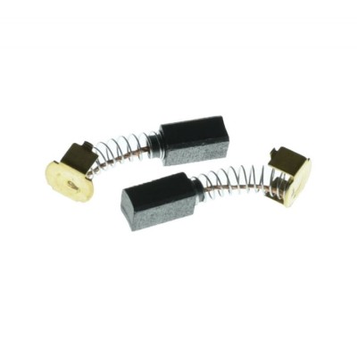 Set 2 Perii Colectoare elSales ELS-CRB-5.5-6.5-10.5-A, Dimensiune carbuni 5.5 x 6.5 x 10.5 mm, gri foto