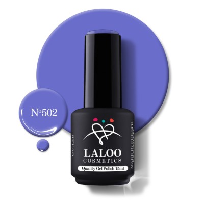 &amp;Nu;&amp;omicron;.502 Bluebel blue| Laloo gel polish 15ml foto