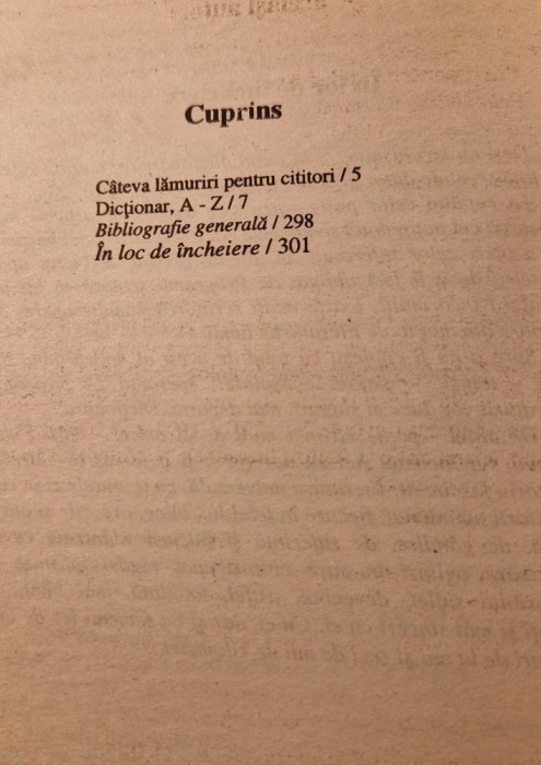 Dictionar de literatura universala pentru elevi Florentin Popescu