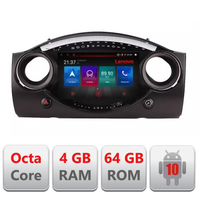 Navigatie dedicata Mini intre anii 2004-2006 Android radio gps internet Lenovo Octa Core 4+64 LTE Kit-mini-03+EDT-E509-PRO CarStore Technology foto