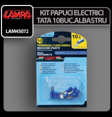 KIT PAPUCI ELECTRICI TATA 10BUC.ALBASTRU 4 - KPE3159 foto