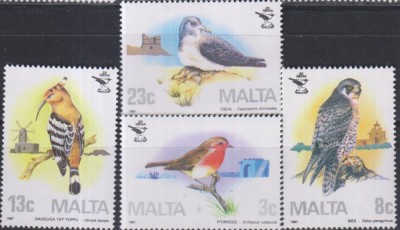 Lot de timbre cu pasari diverse foto