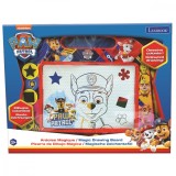 Tabla magnetica Lexibook, cu accesorii pentru desenat, Paw Patrol