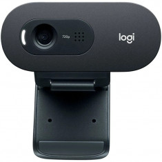 CAMERA web LOGITECH C505 HD HD 720 rez 1280 x 720 USB 2.0 microfon negru &amp;amp;quot;960-001364&amp;amp;quot; (include TV 0.15 lei) foto