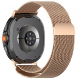 Curea Techsuit W009 pentru Samsung Galaxy Watch 8 Classic / Watch8 44mm / Watch 8 40mm, Roz Aurie