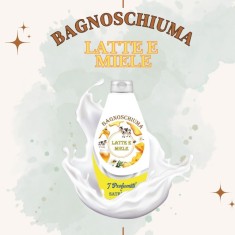 Gel de dus LATTE Y MIELE 450 ml