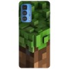 Husa compatibila cu Motorola G20 model Earth Block, Silicon, TPU, Viceversa, Transparent, Carcasa