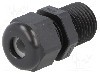 Presetupa poliamida, M16, IP68, HSK-K, HUMMEL - 1.209.1601.31