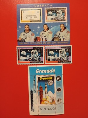 GRENADA, SPACE - COLIȚE MNH foto