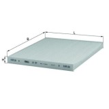 Mahle Filtru, aer habitaclu