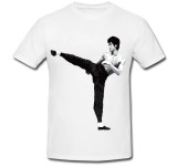 Tricou &quot; Bruce Lee hats off &quot;