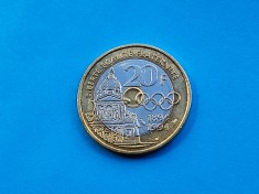 20 Francs 1994 Franta-stare buna !-in realitate arata bine!