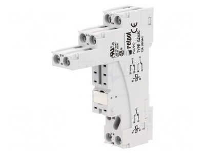 Stativ pentru Șină DIN 300VAC 8 12A foto