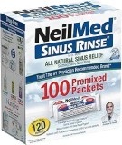 Plicuri saline pentru irigare nazală, NeilMed, Sinus Rinse Refill, Rezerve premixate, 100 bucăți