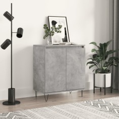 vidaXL Servantă, gri beton, 60x35x70 cm, lemn prelucrat