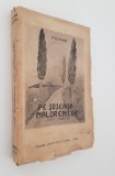 Carte veche 1942 D Al Nanu Pe soseaua Malurenilor
