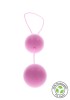 Bile Kegel Sfera FUCK Pink Justforme, 3.2cm, Plastic PLA Biodegradabil, Exercitii Muschi Pelvieni, Antrenament Incontinenta Urinara