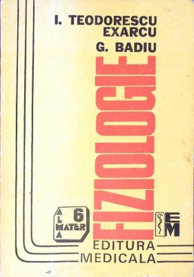 FIZIOLOGIE-I. TEODORESCU EXARCU, G. BADIU-261376 foto